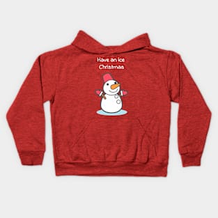 Have an ice Christmas (red) Kids Hoodie